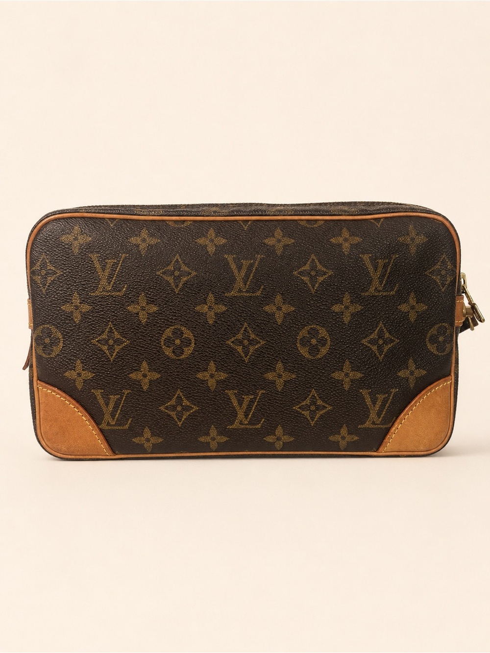 Louis Vuitton Marly Dragonne GM Monogram Wristlet Clutch COA - Picture 3 of 12